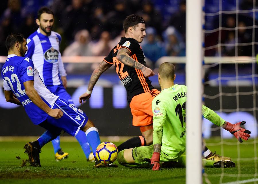 Estas son las imágenes que deja el partido en Riazor