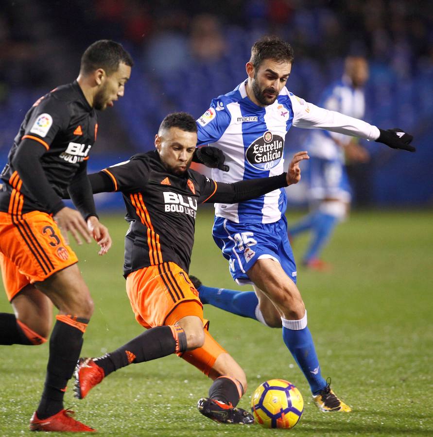 Estas son las imágenes que deja el partido en Riazor