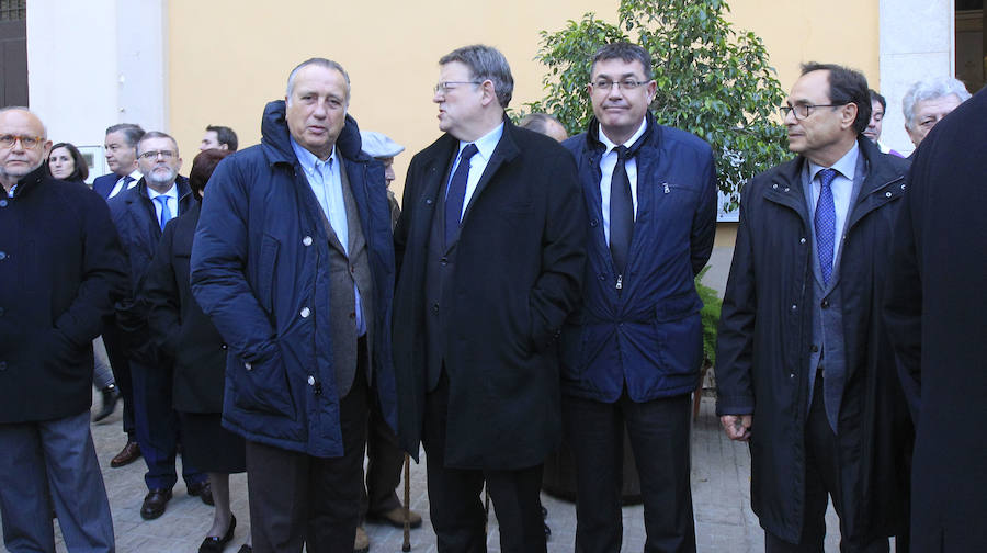 Fotos del funeral de Francisco Pons, expresidente de la Asociación Valenciana de Empresarios (AVE)