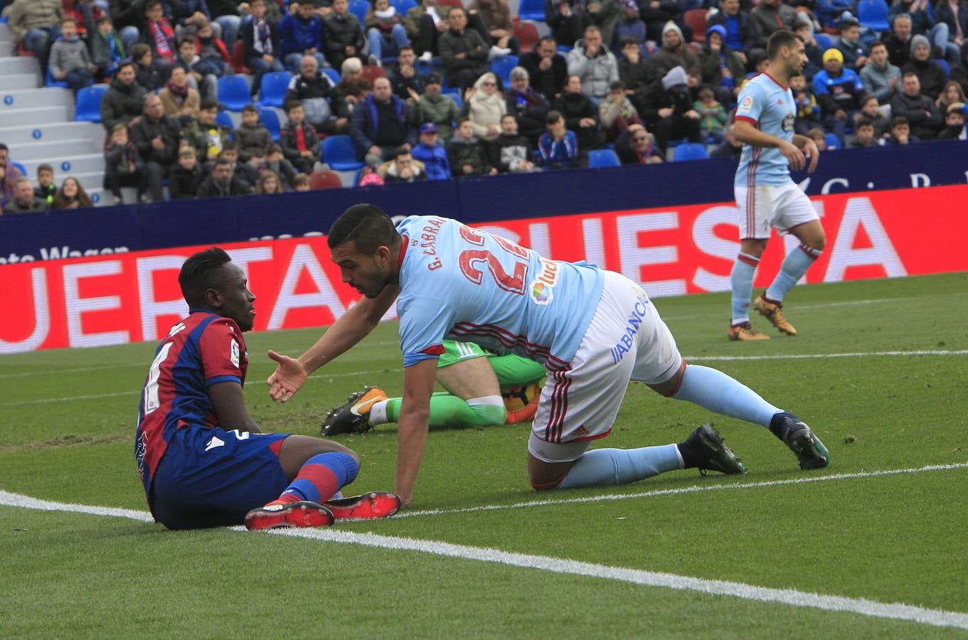 Estas son las fotos que deja el partido de la jornada 19 de la Liga en el Ciutat