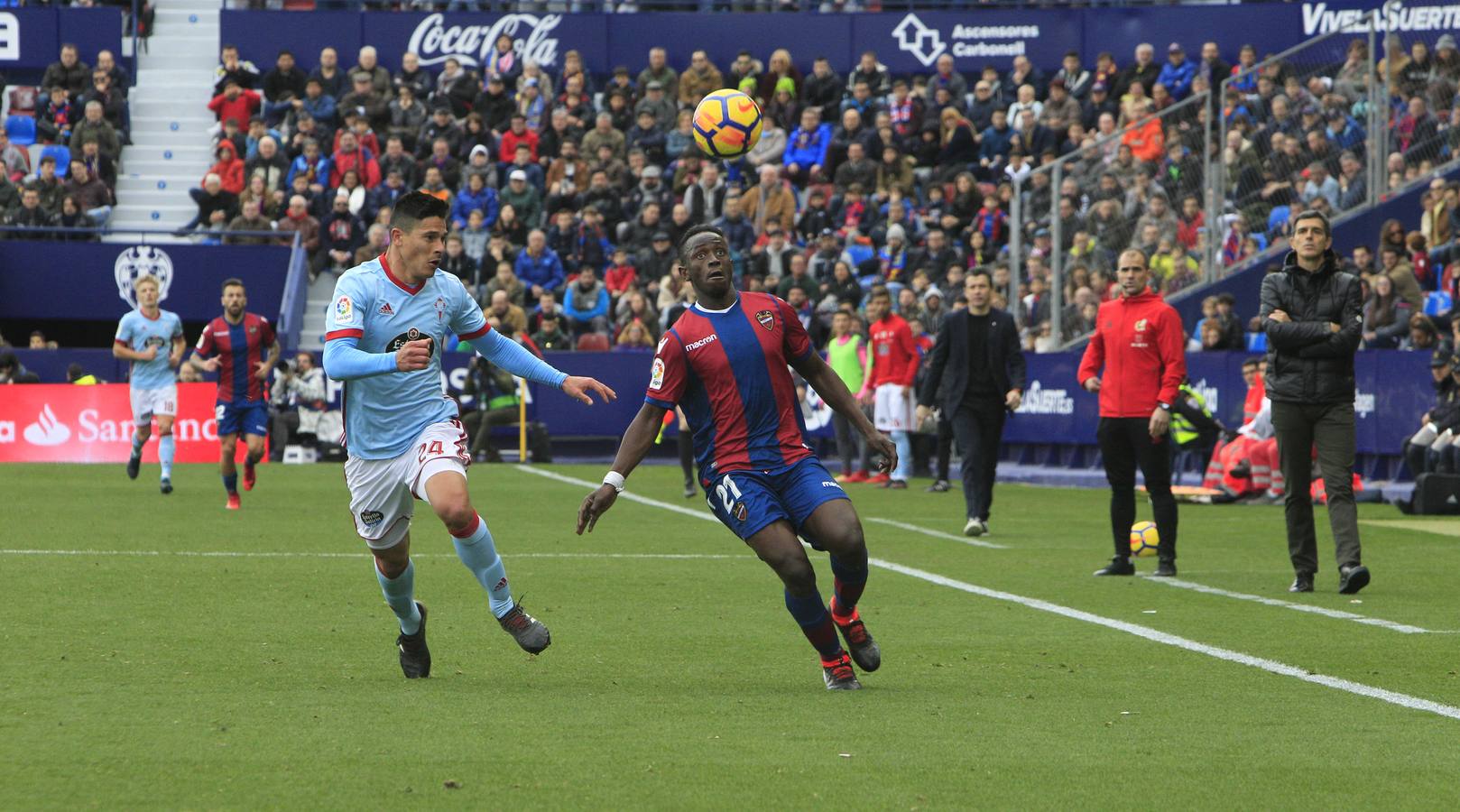 Estas son las fotos que deja el partido de la jornada 19 de la Liga en el Ciutat