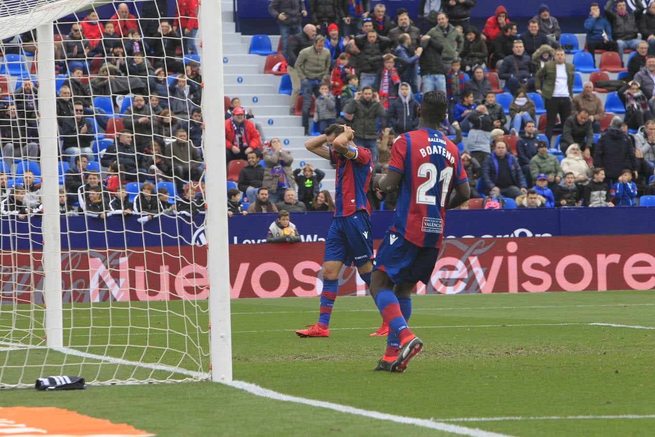 Estas son las fotos que deja el partido de la jornada 19 de la Liga en el Ciutat