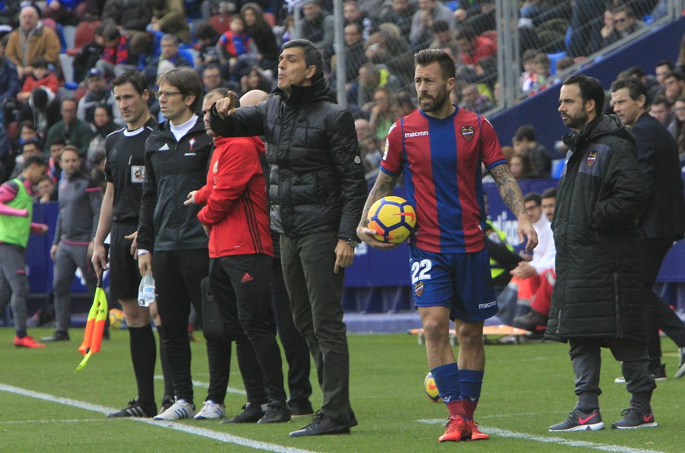 Estas son las fotos que deja el partido de la jornada 19 de la Liga en el Ciutat