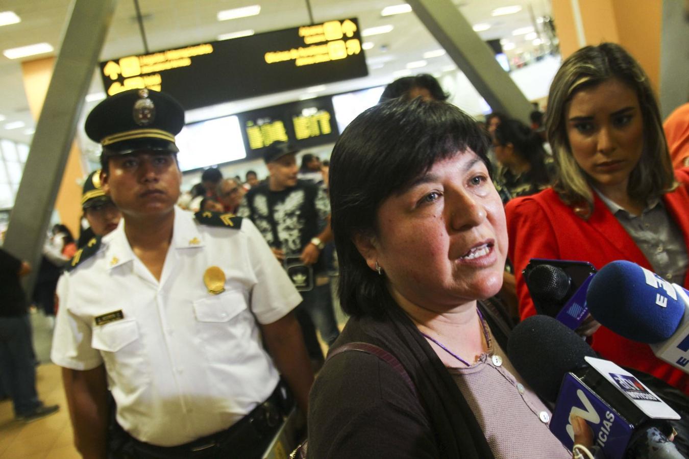 Los padres viajaron a Perú para seguir de cerca la búsqueda de su hija.