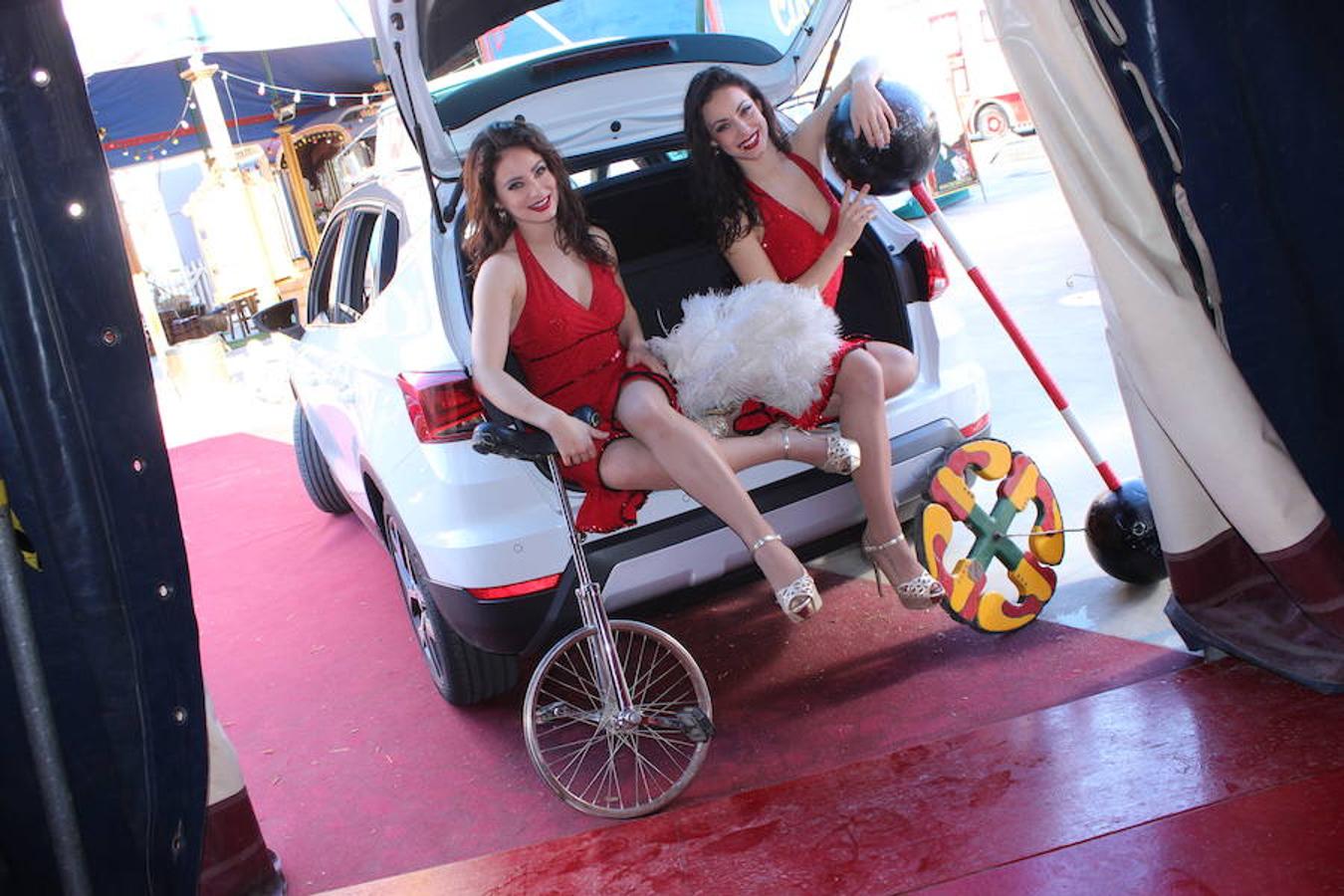 Nos vamos con el Arona a la Marina de Valencia para conocer el Circo Raluy, donde las hermanas Emily y Niedziela son el centro de atracción