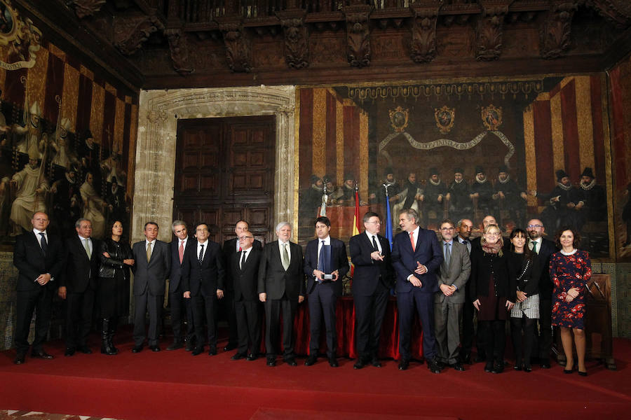 Sociedad Civil Catalana, galardonada con el premio de Convivencia de la Fundación Broseta. El reconocimiento se le concede a la entidad en un momento clave del desafío separatista catalán.