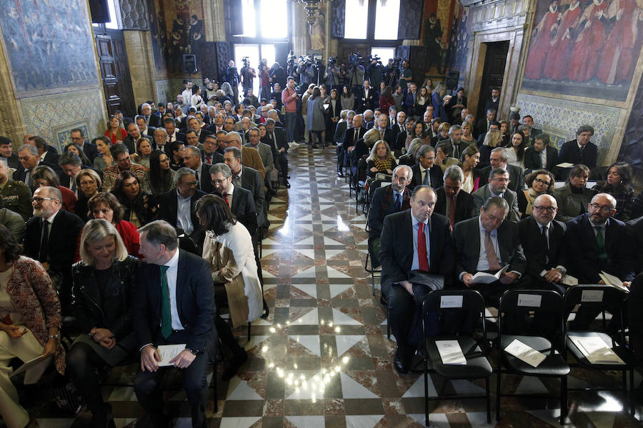 Sociedad Civil Catalana, galardonada con el premio de Convivencia de la Fundación Broseta. El reconocimiento se le concede a la entidad en un momento clave del desafío separatista catalán.