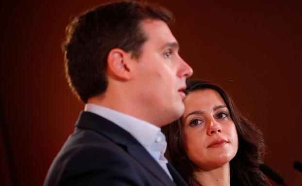 Inés Arrimadas y Albert Rivera.