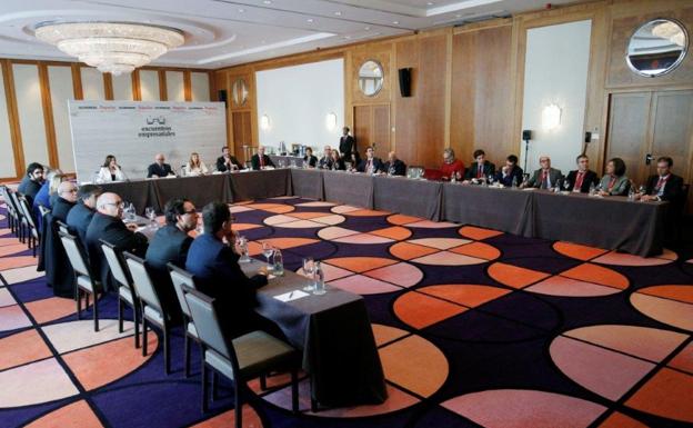 El salón del hotel Westin Valencia donde se ha desarrollado el foro. 