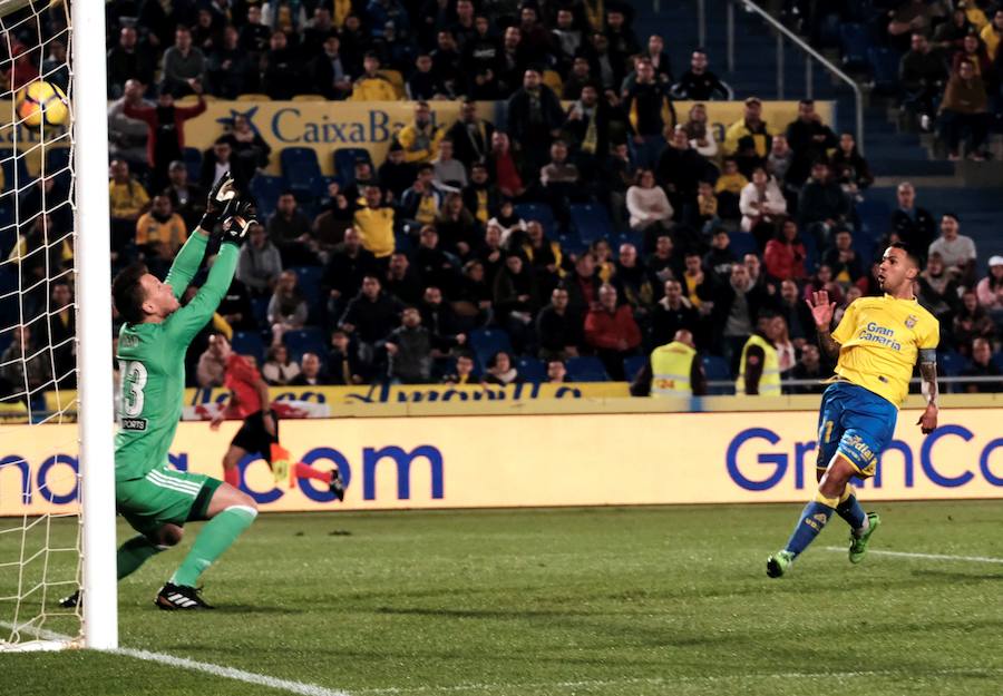 Estas son las mejores imágenes del choque de Liga en Gran Canaria
