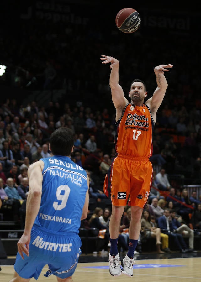 Estas son las mejores imágenes del partido de Liga Endesa en la Fonteta