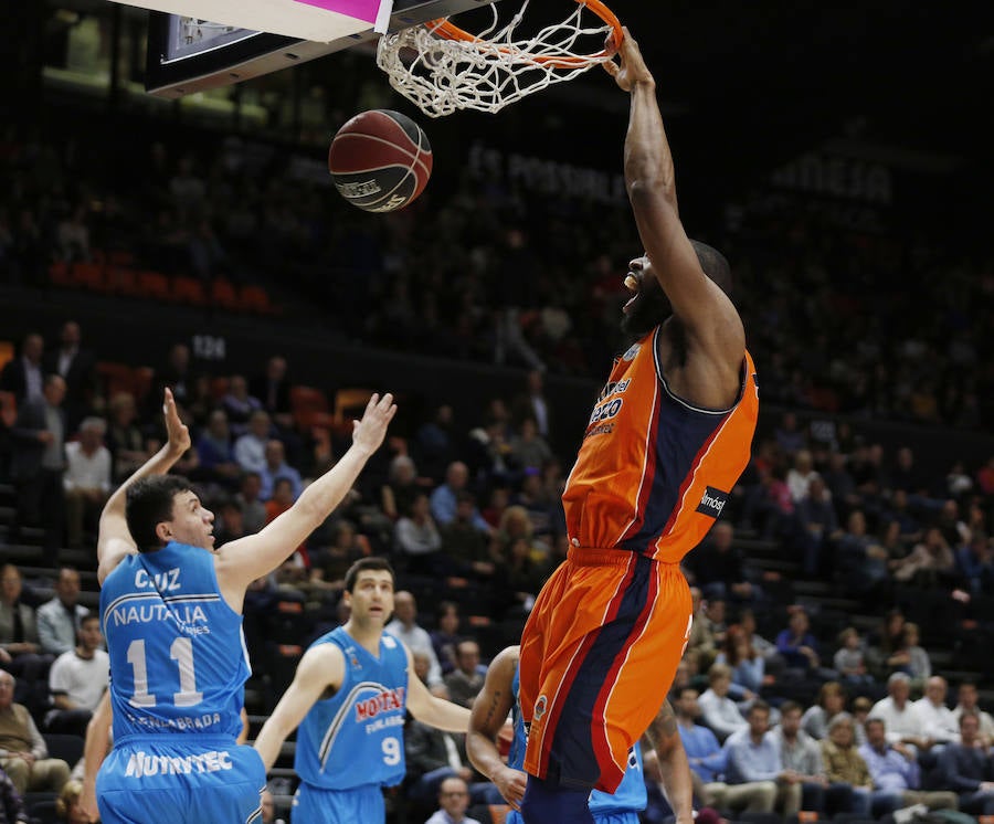 Estas son las mejores imágenes del partido de Liga Endesa en la Fonteta