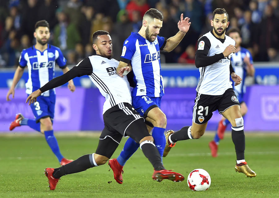 Estas son las imágenes que deja el partido de vuelta de cuartos de final en Mendizorroza