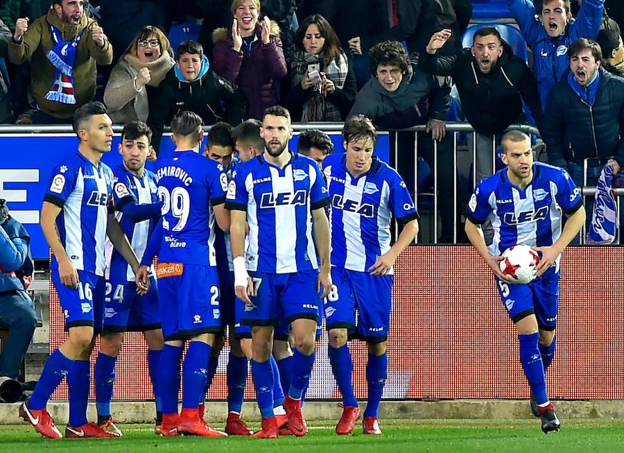 Estas son las imágenes que deja el partido de vuelta de cuartos de final en Mendizorroza