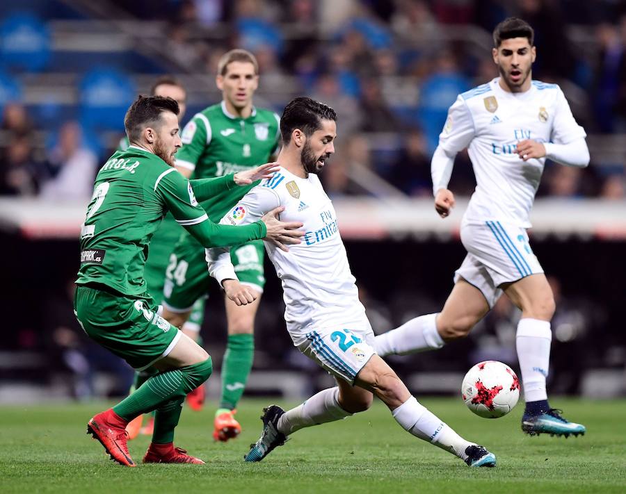 El conjunto blanco cayó en el Bernabéu por 1-2 ante el cuadro pepinero, que avanza a las semifinales.