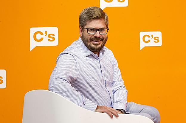 El secretario de Organización de Ciudadanos, Fran Hervías. 
