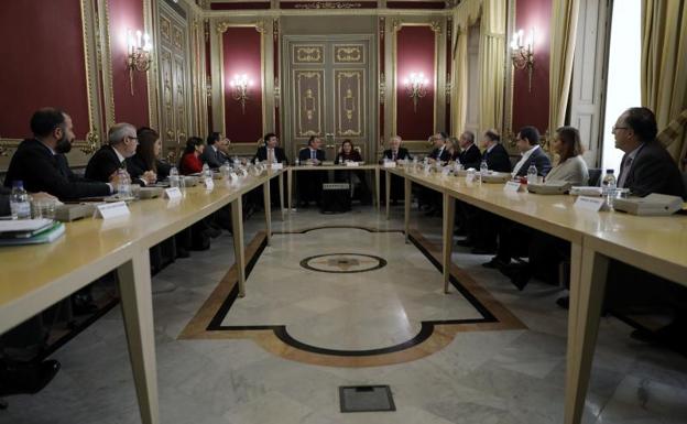 Reunión de la CEV con Bonig. 