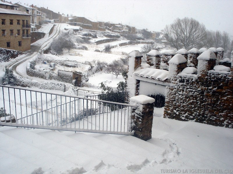 Fotos de nieve en Morella, Castellfort, Ares y Vilafranca del Cid