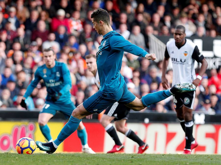 Estas son las mejores imágenes que deja el partido de la Liga en Mestalla