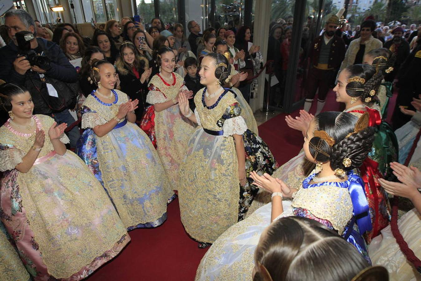 Fotos de la exaltación de la fallera mayor infantil de Valencia