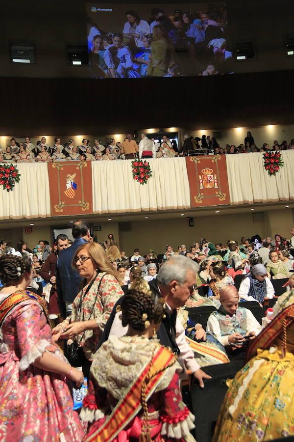 Fotos de la exaltación de la fallera mayor infantil de Valencia