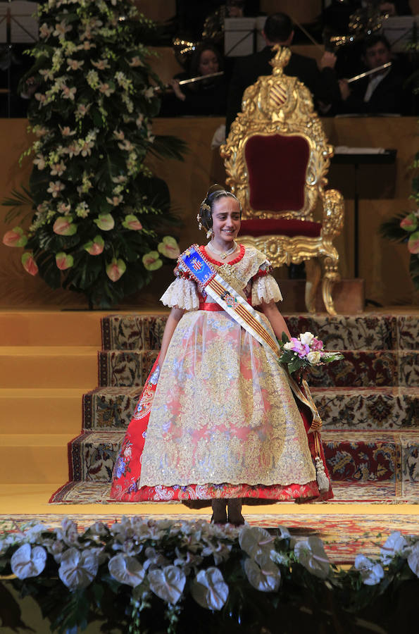 Fotos de la exaltación de la fallera mayor infantil de Valencia