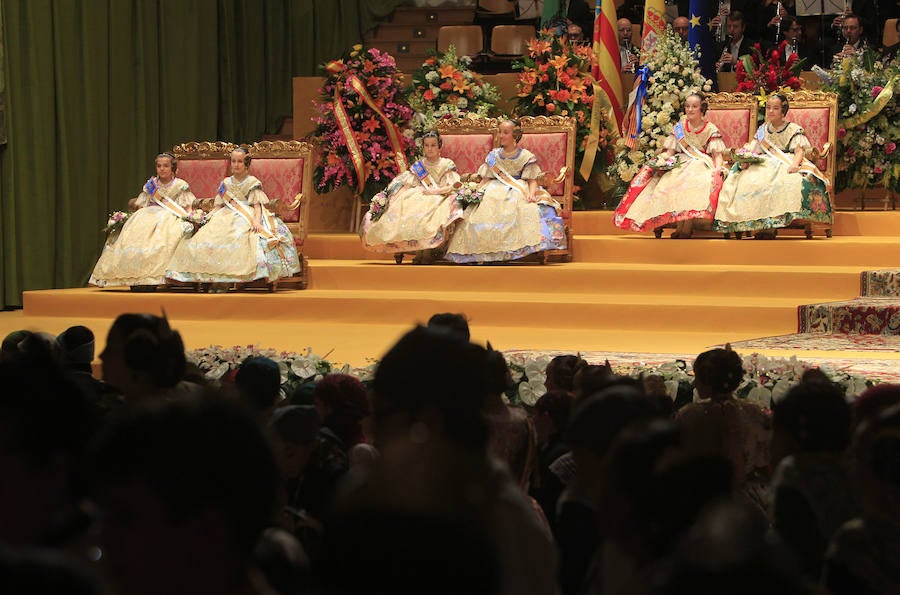 Fotos de la exaltación de la fallera mayor infantil de Valencia