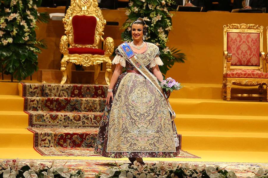 Fotos de la exaltación de la fallera mayor de Valencia 2018