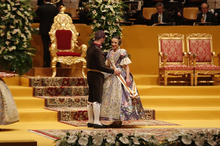 Fotos de la exaltación de la fallera mayor de Valencia 2018