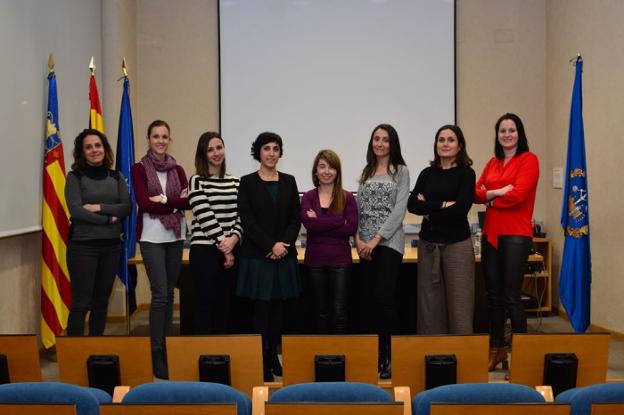 Las mujeres que se han incorporado a la junta. 