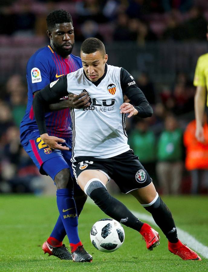 Estas son las mejores imágenes que deja el partido de ida de semifinales de Copa del Rey en el Camp Nou