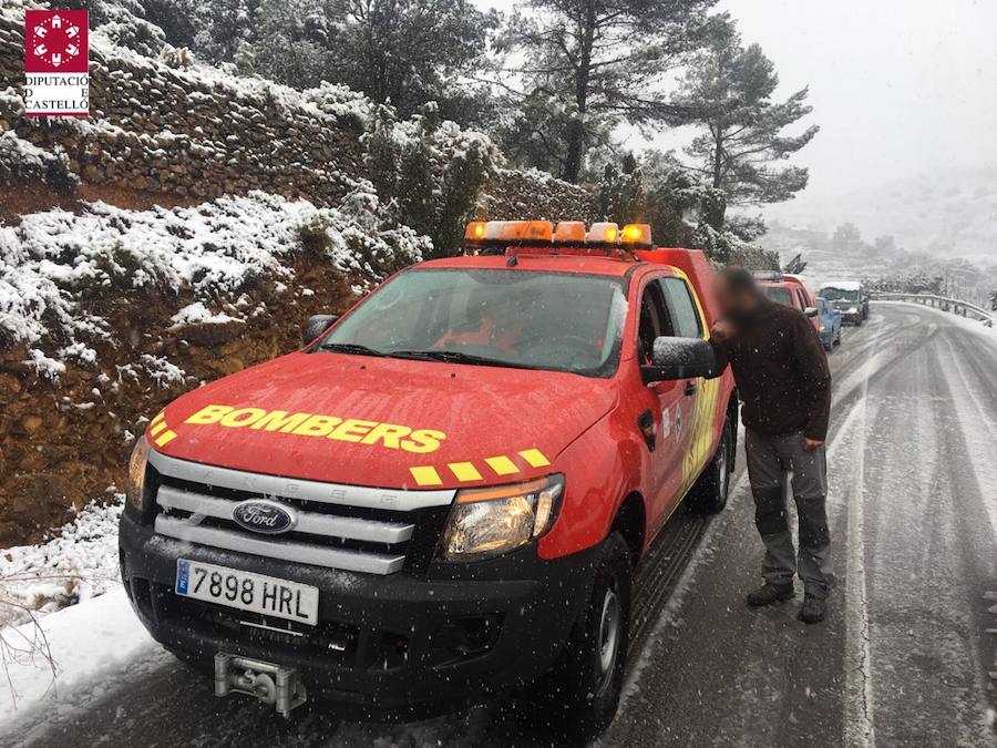 Fotos de la gran nevada en Valencia y Castellón