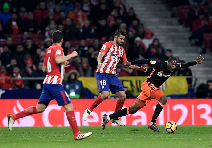 Estas son las imágenes que deja la primera visita de los blanquinegros al Wanda Metropolitano