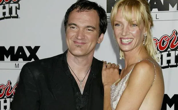 El director Quentin Tarantino y la actriz Uma Thurman, en una imagen de archivo.