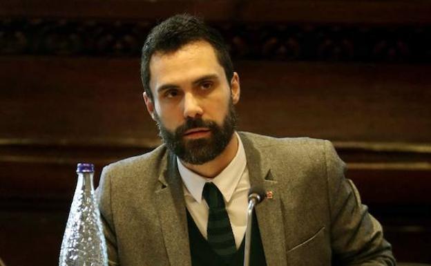 El presidente del Parlament, Roger Torrent.