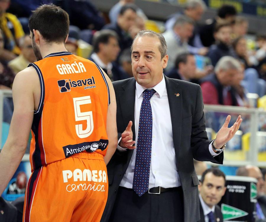 Estas son las imágenes que deja el partido de cuartos de final de Copa del Rey en el Gran Canaria Arena