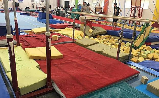 Instalaciones del Club de Gimnasia Antares.