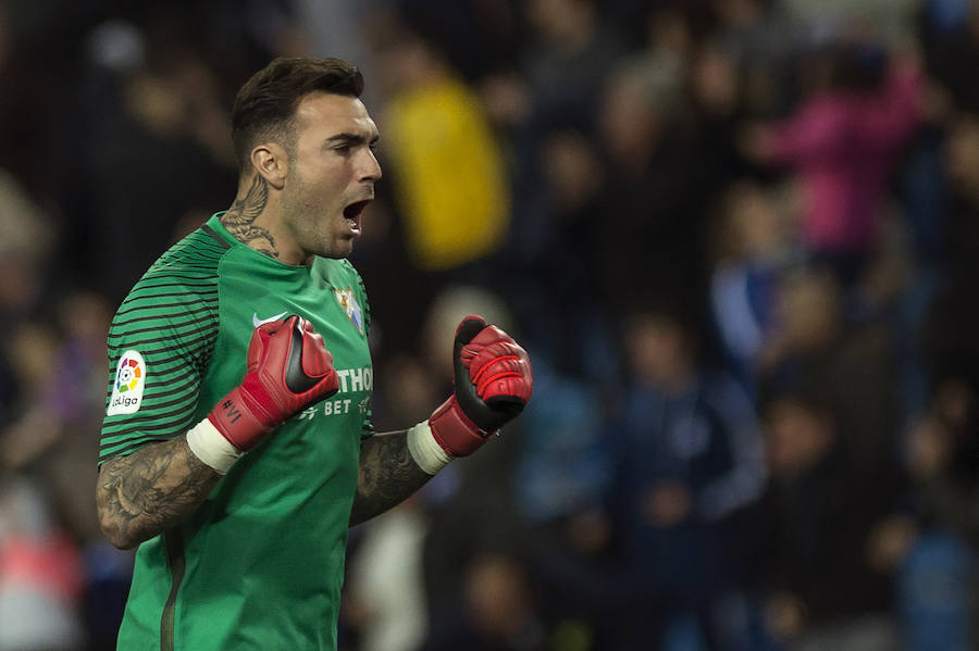 Estas son las imágenes que deja el partido de Liga en la Rosaleda