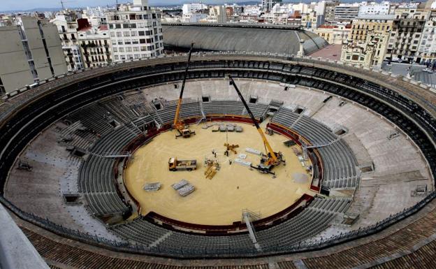 Plaza de toros de Valencia. 