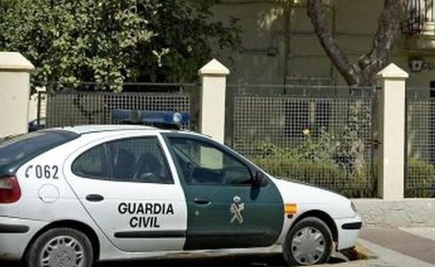 Coche patrulla de la Guardia Civil. 