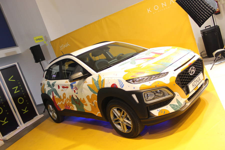 El ‘Kona Tour’ llegó a Hyundai Autiber para convertir la sede del concesionario en el parque Albán de Burjassot en un espacio dedicado a la moda, la danza y el diseño.