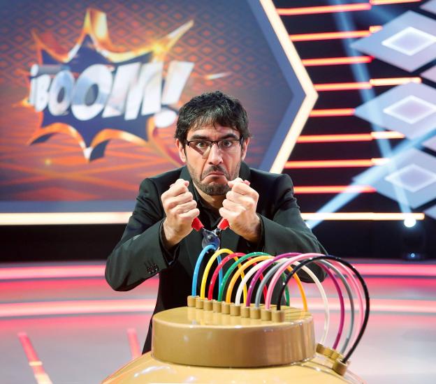 Juanra Bonet, presentador de '¡Boom!'. 