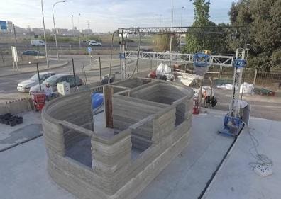 Imagen secundaria 1 - La primera casa impresa en 3D de España está en Valencia