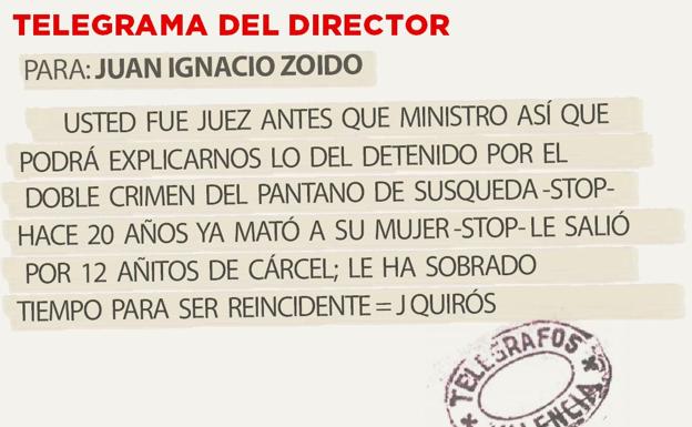 Telegrama para Juan Ignacio Zoido