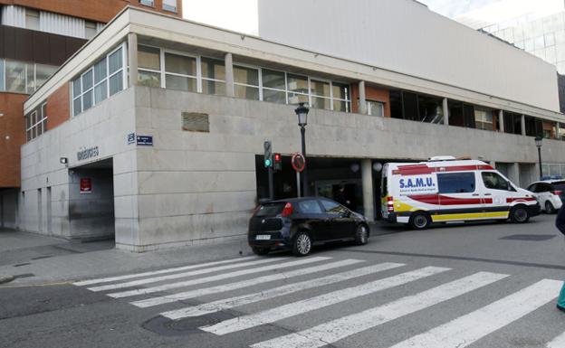 Acceso al servicio de Urgencias del Hospital Clínico de Valencia.