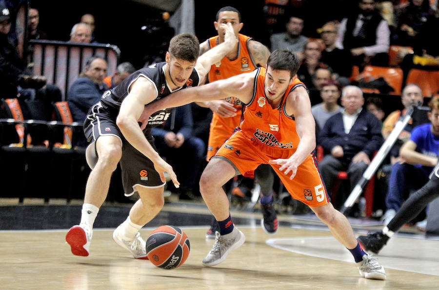 Estas son las imágenes que deja la victoria del conjunto taronja en partido de Euroliga en la Fonteta