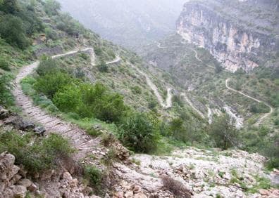 Imagen secundaria 1 - Vistas del entorno natural donde se ubica el barranco.