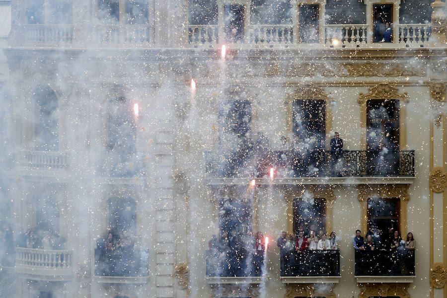 Fotos: Fotos de la mascletà del 2 de marzo a cargo de Pirotecnia Zaragozana