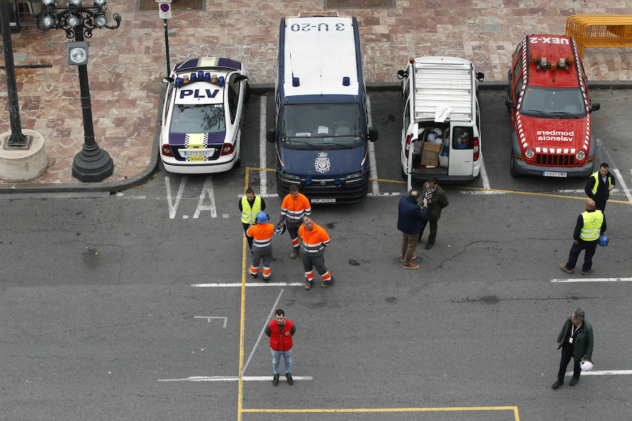 Fotos: Fotos de la mascletà del 2 de marzo a cargo de Pirotecnia Zaragozana