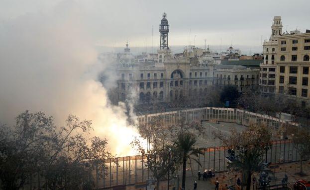 Mascetà de las Fallas de Valencia.